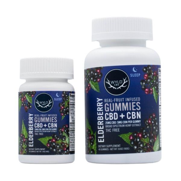 Wyld CBD CBN Elderberry Gummies,